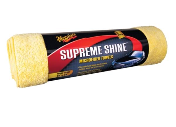 3 Stück Set Meguiar's Supreme Shine Microfiber je 40x60cm